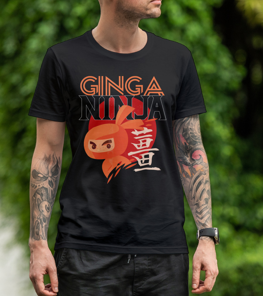 Ginga Ninja Cool Redhead T-Shirt