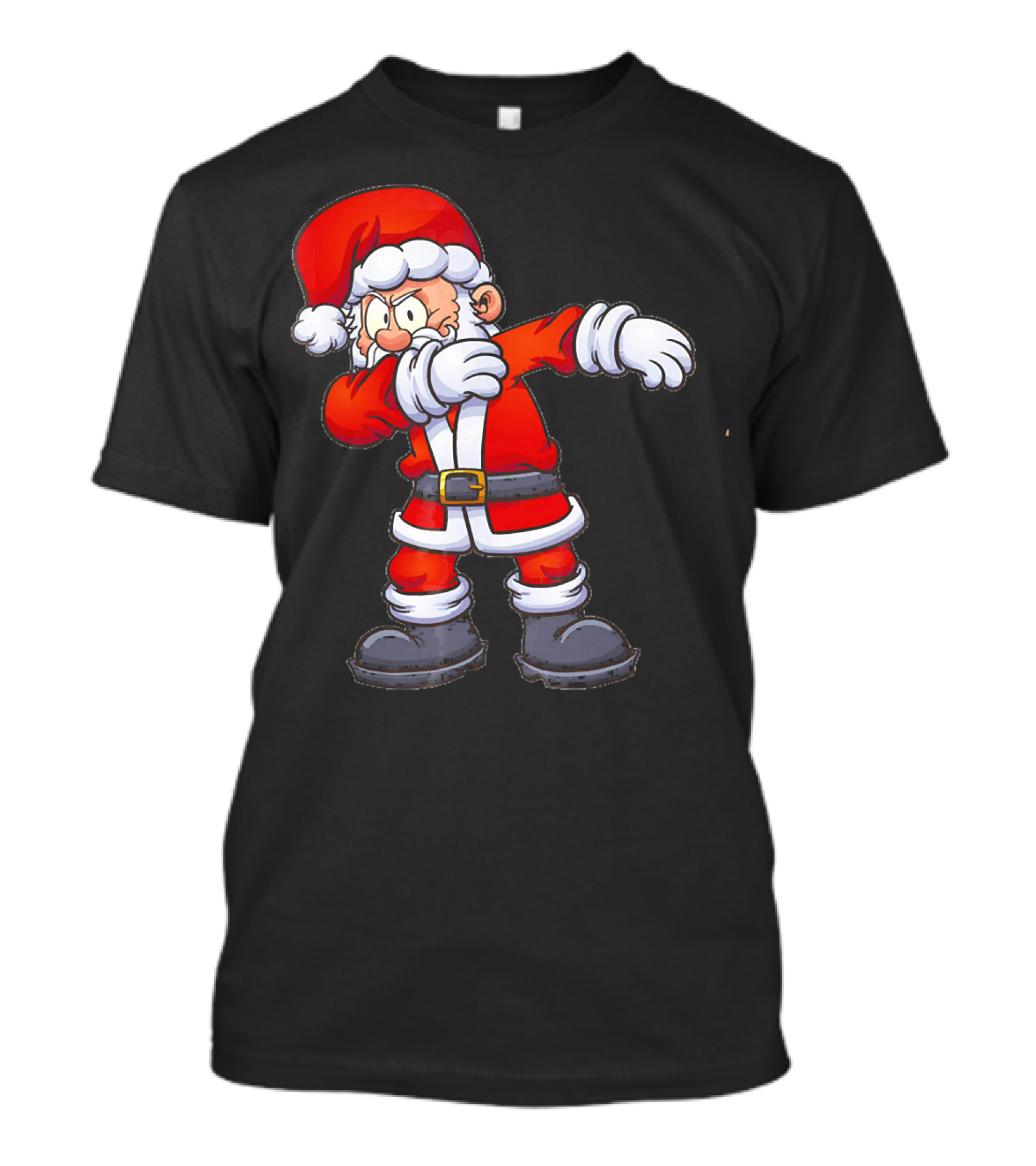 Dabbing Santa Christmas Santa Claus Dance Festive Holiday T-Shirt