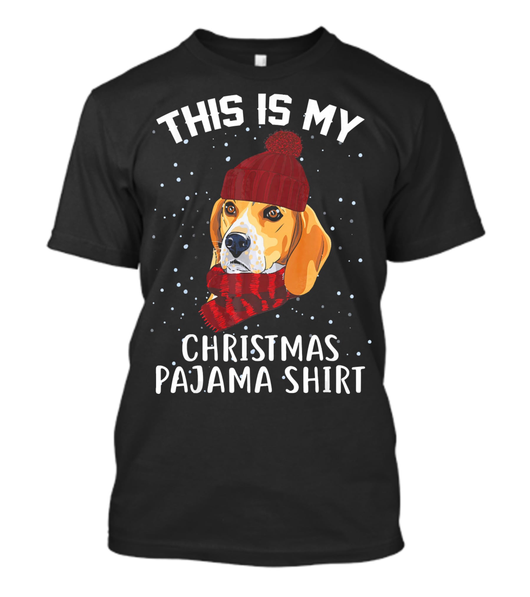 This Is My Beagle Christmas Pajama T-Shirt