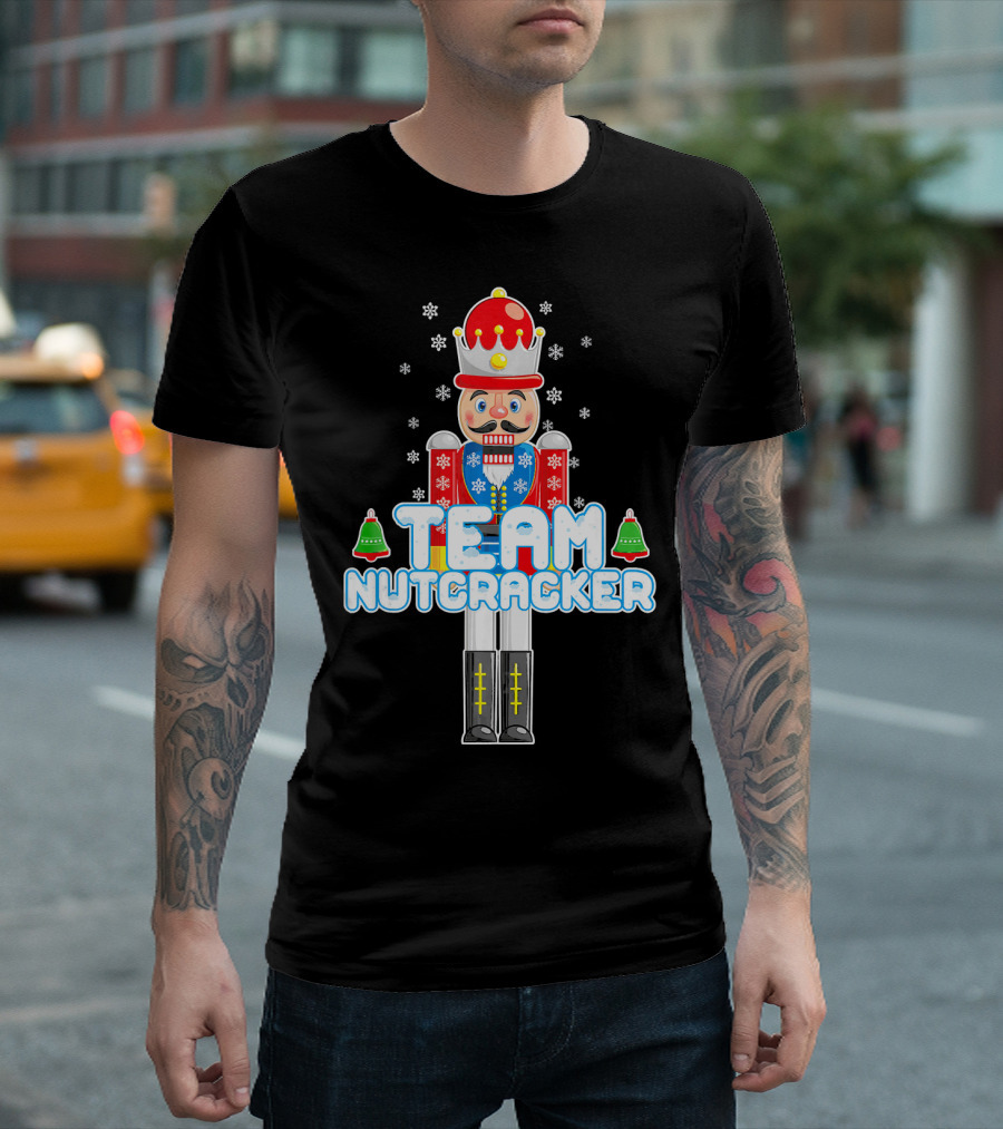 Team Nutcracker Snowflake Bells T-Shirt