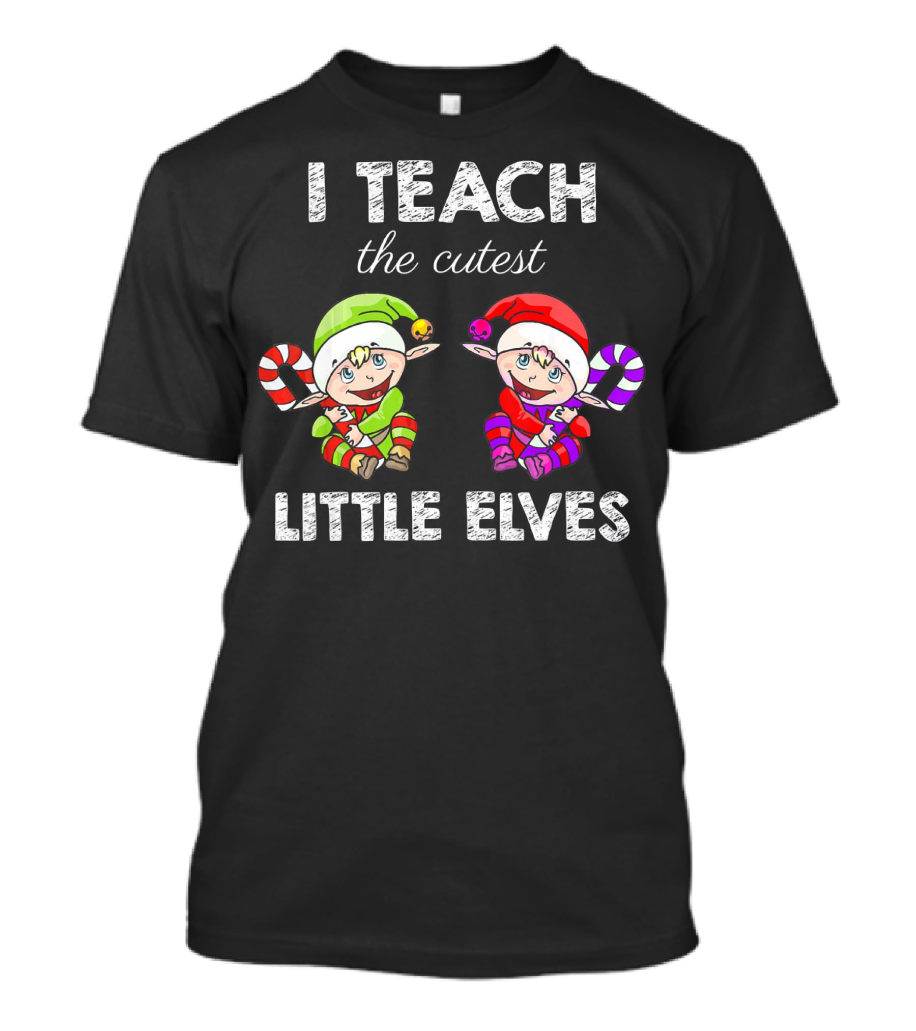 I Teach The Cutest Little Elves T-Shirt