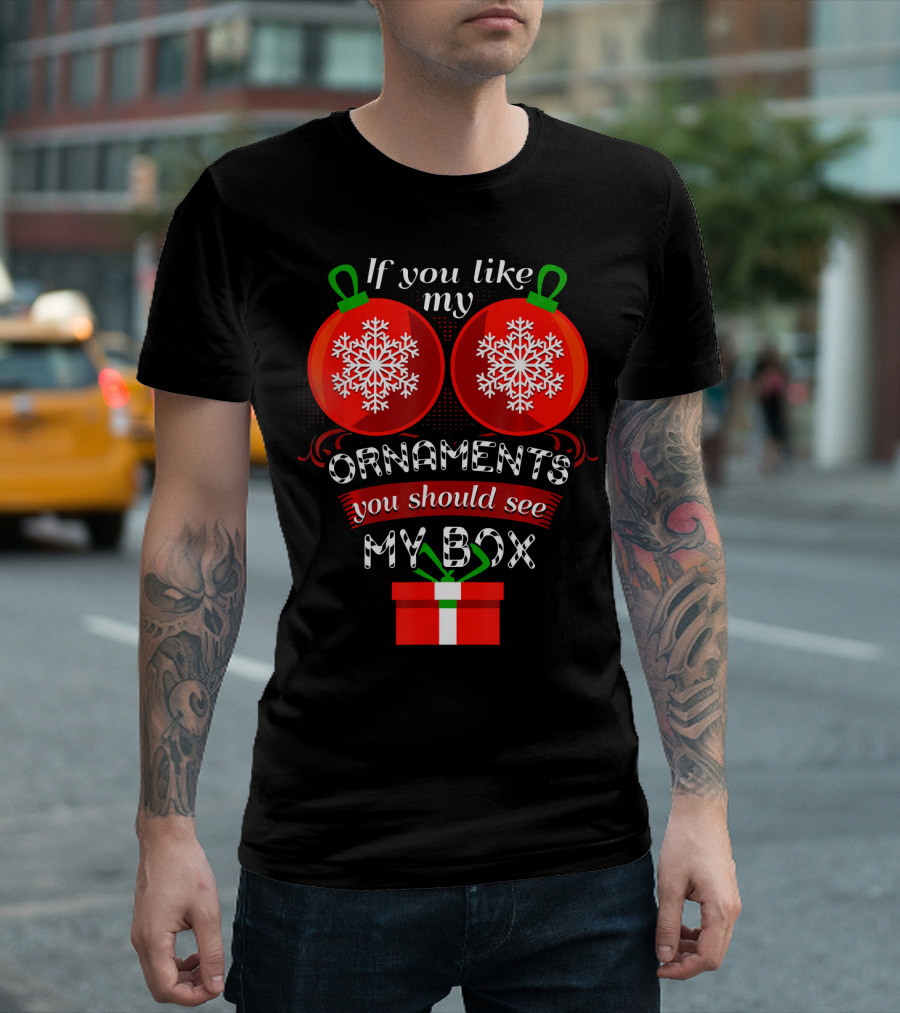 If You Like My Ornaments You Should See My Box T-Shirt