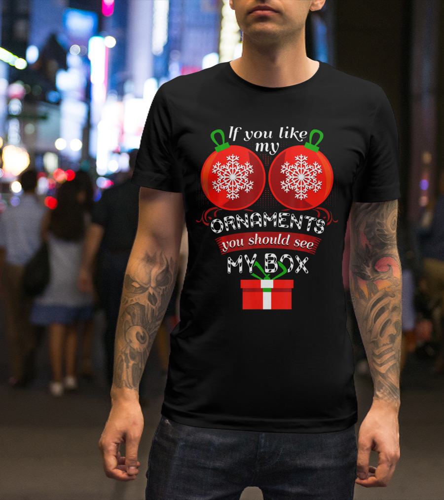 If You Like My Ornaments You Should See My Box T-Shirt