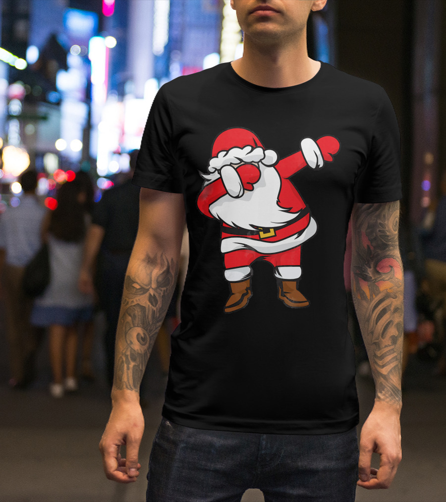 Cool Santa Dabbing T-Shirt