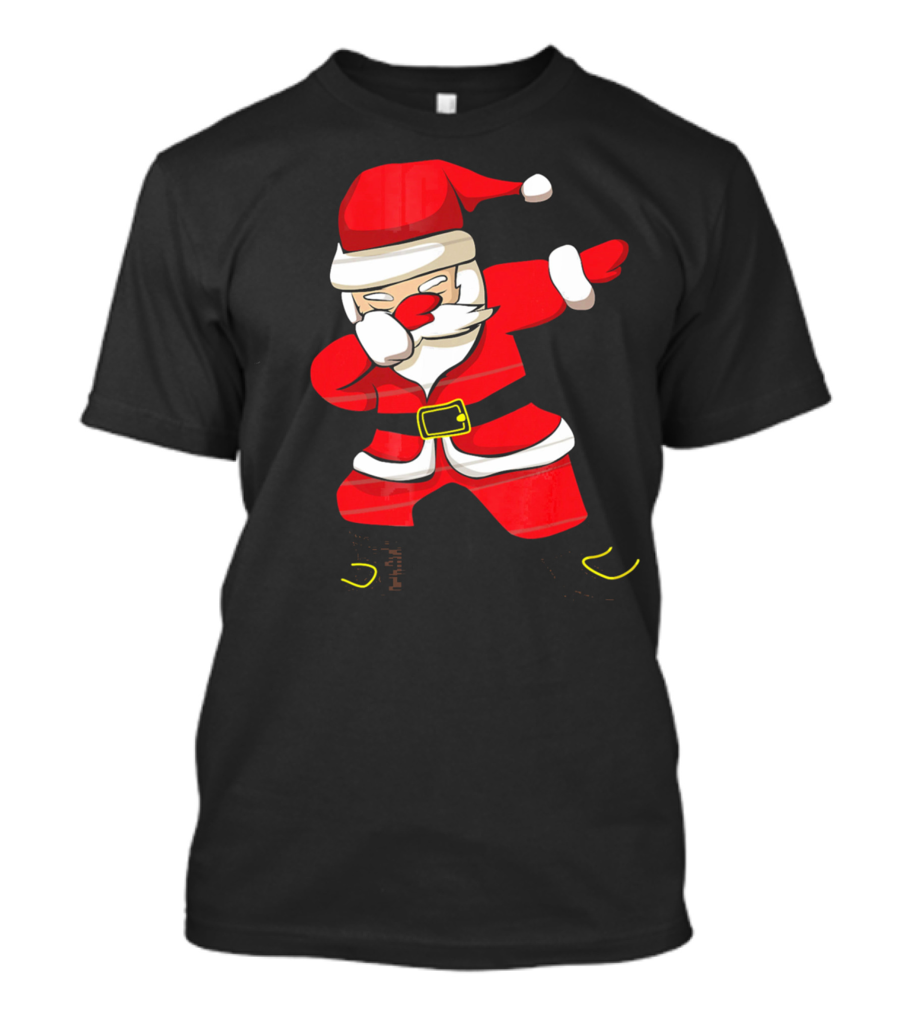Dabbing Santa Christmas Santa College Dab Move Iconic Festive T-Shirt