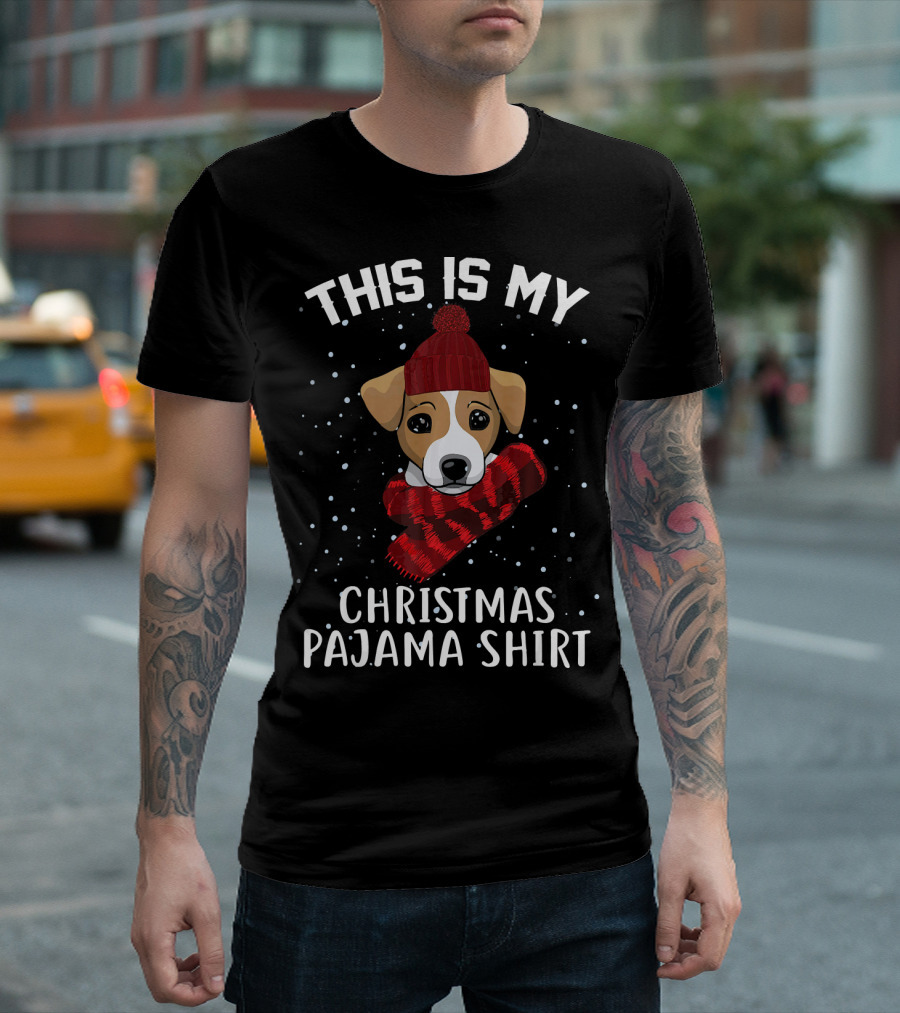 This Is My Jack Russell Christmas Pajama T-Shirt