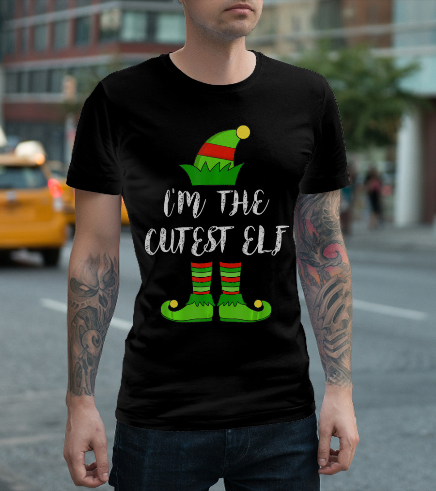 I'm The Cutest Elf Christmas Party Costume T-Shirt