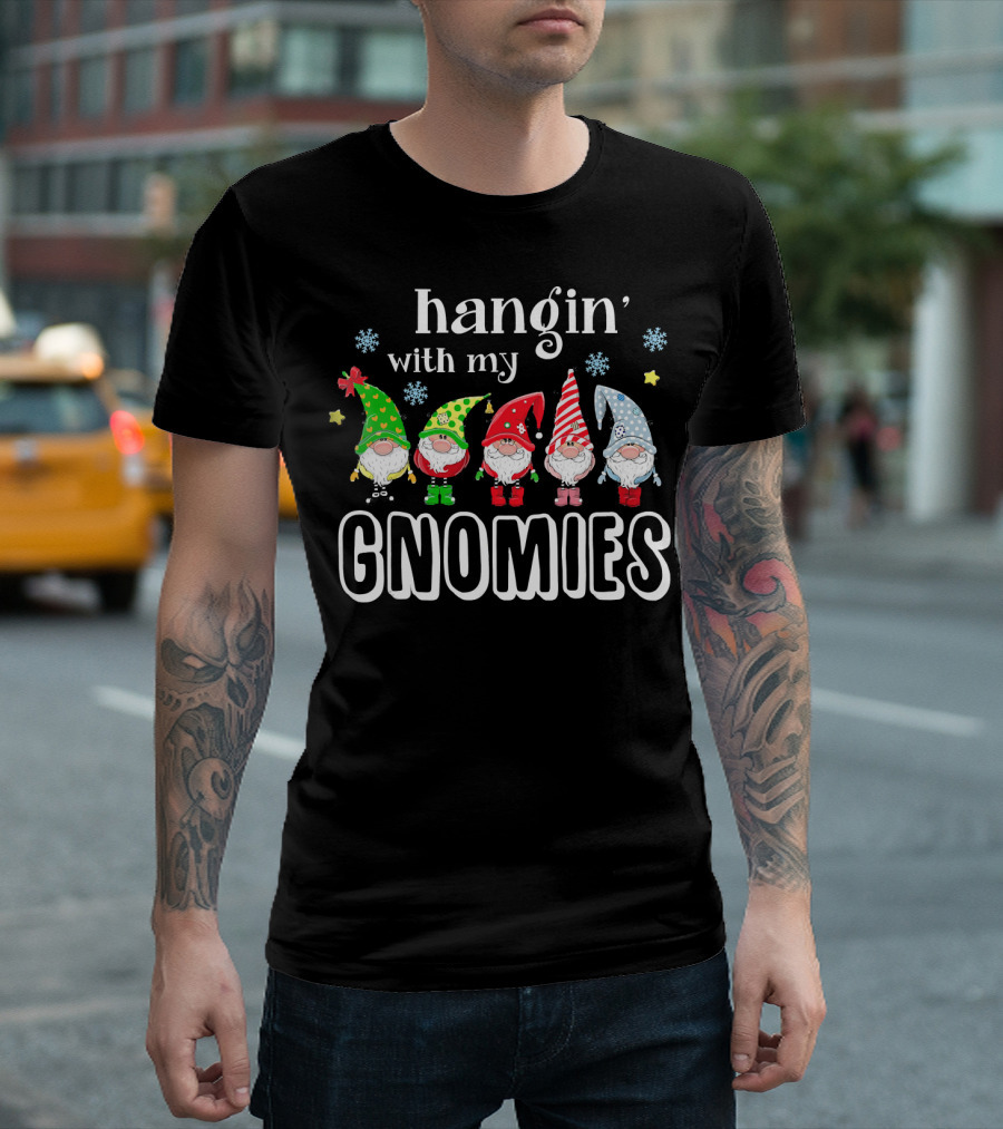 Hangin' With My Christmas Gnomies T-Shirt