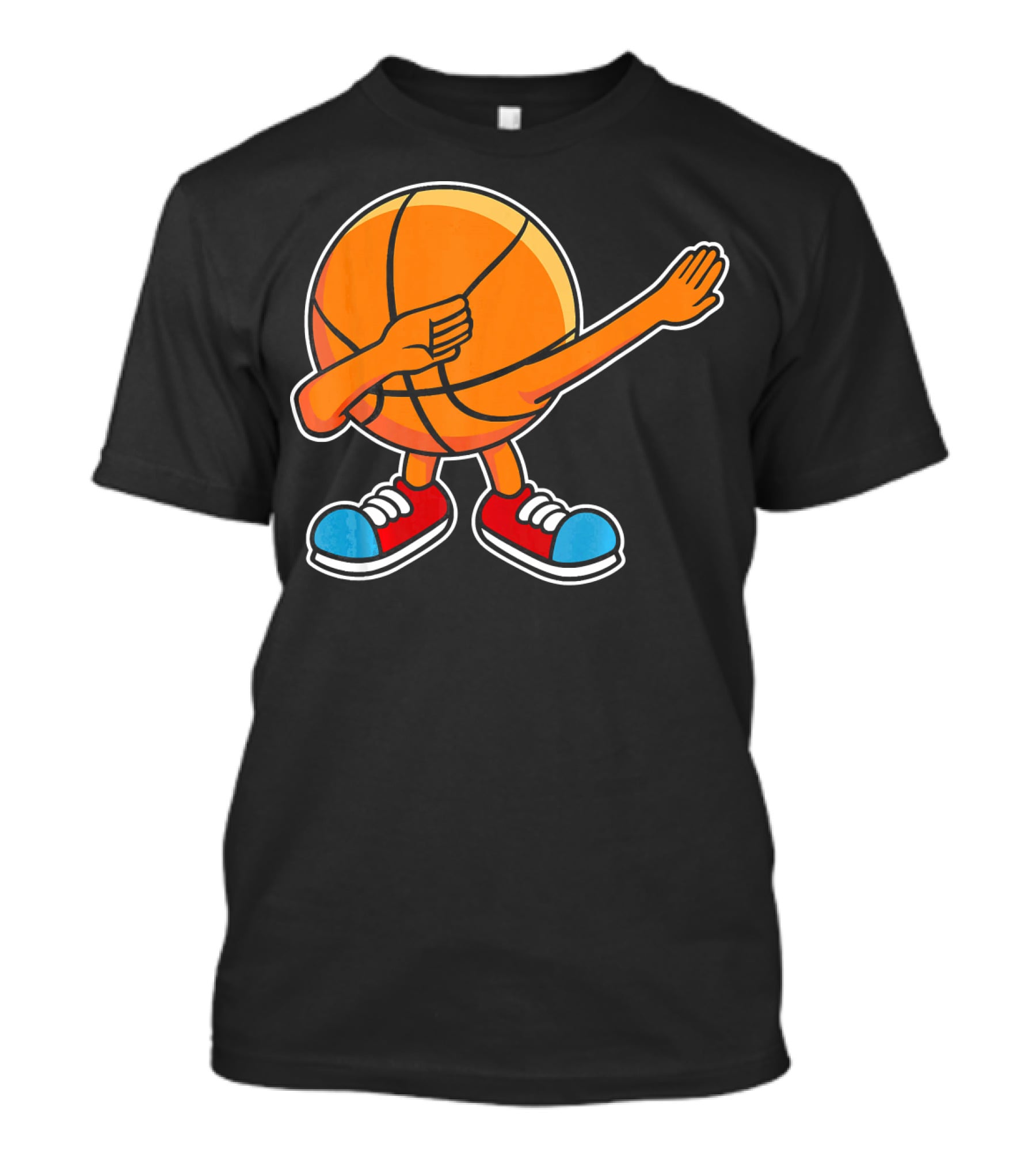 Dabbing Basketball Character With Sneakers T-Shirt