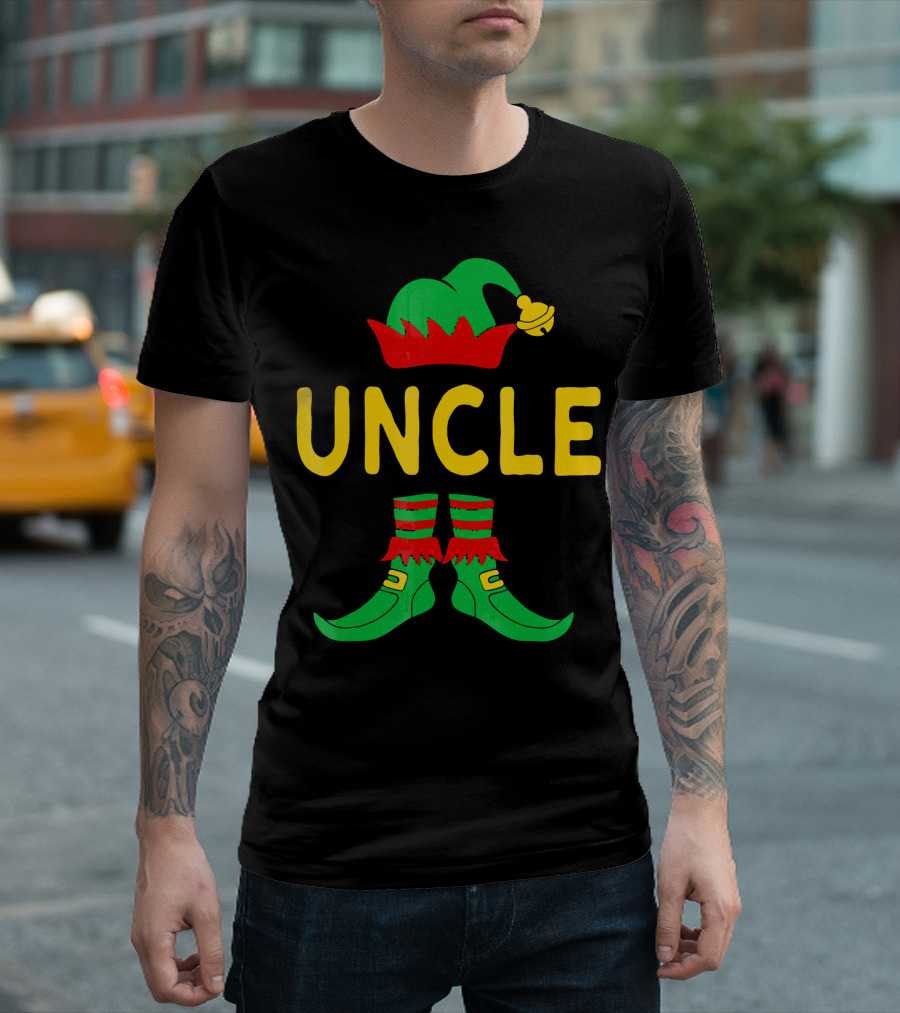 UNCLE Elf Hat and Shoes T-Shirt