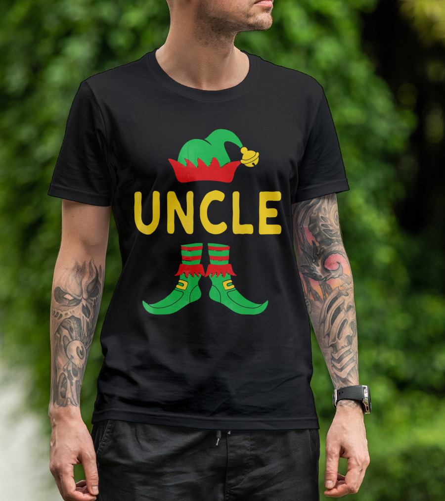 UNCLE Elf Hat And Shoes T-Shirt