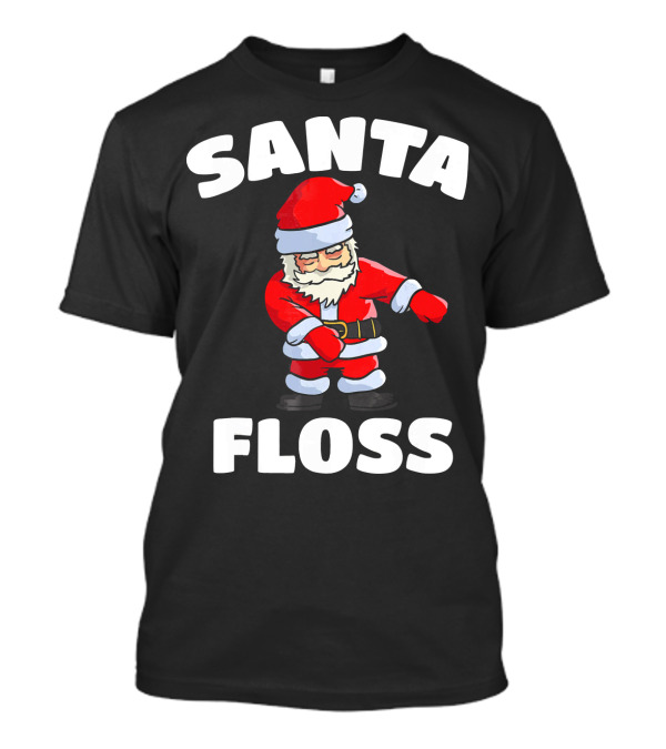 Santa Floss Dance Christmas Moves T-Shirt