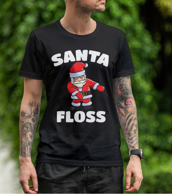 Santa Floss Dance Christmas Moves T-Shirt