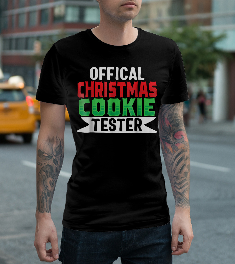 Offical Christmas Cookie Tester T-Shirt