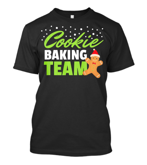 Cookie Baking Team Holi Gingerbread Christmas T-Shirt