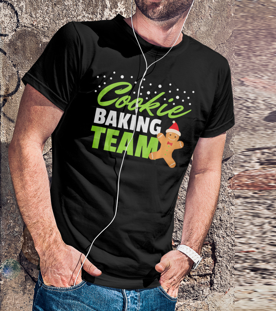 Cookie Baking Team Holi Gingerbread Christmas T-Shirt