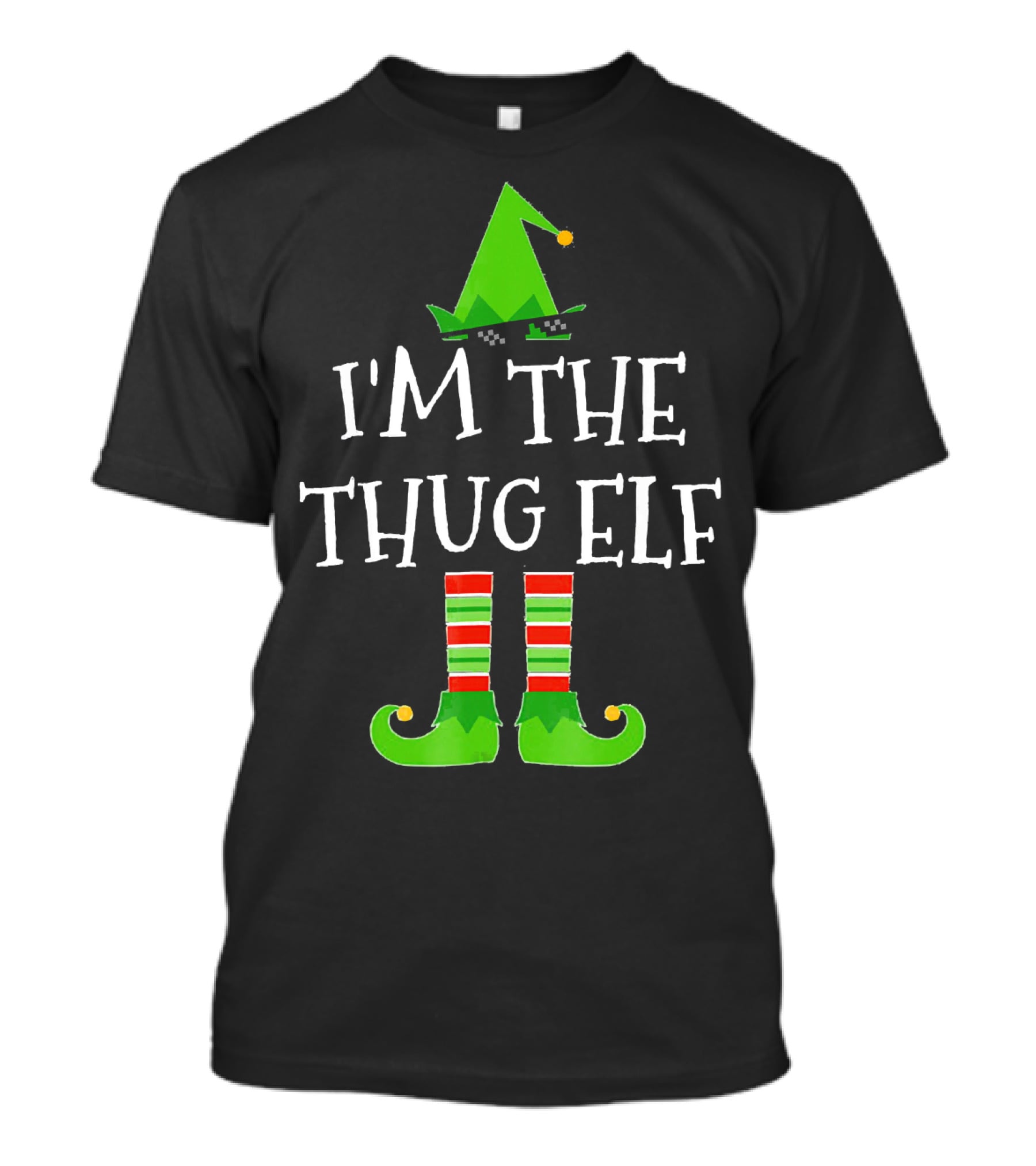 I'm The Thug Elf Matching Family Group T-Shirt