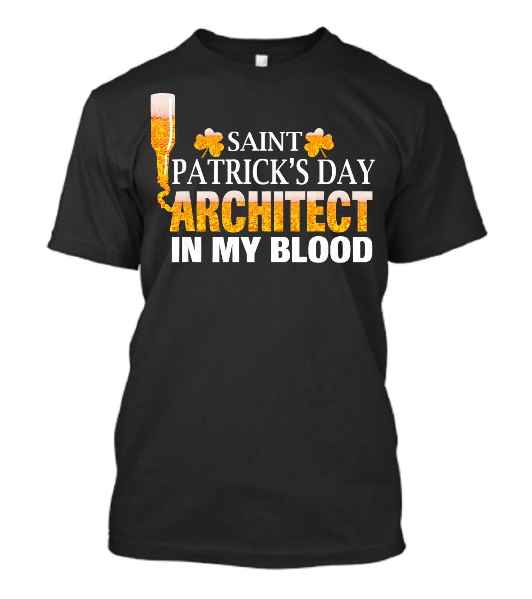 Saint Patrick's Day Architect In My Blood T-Shirt