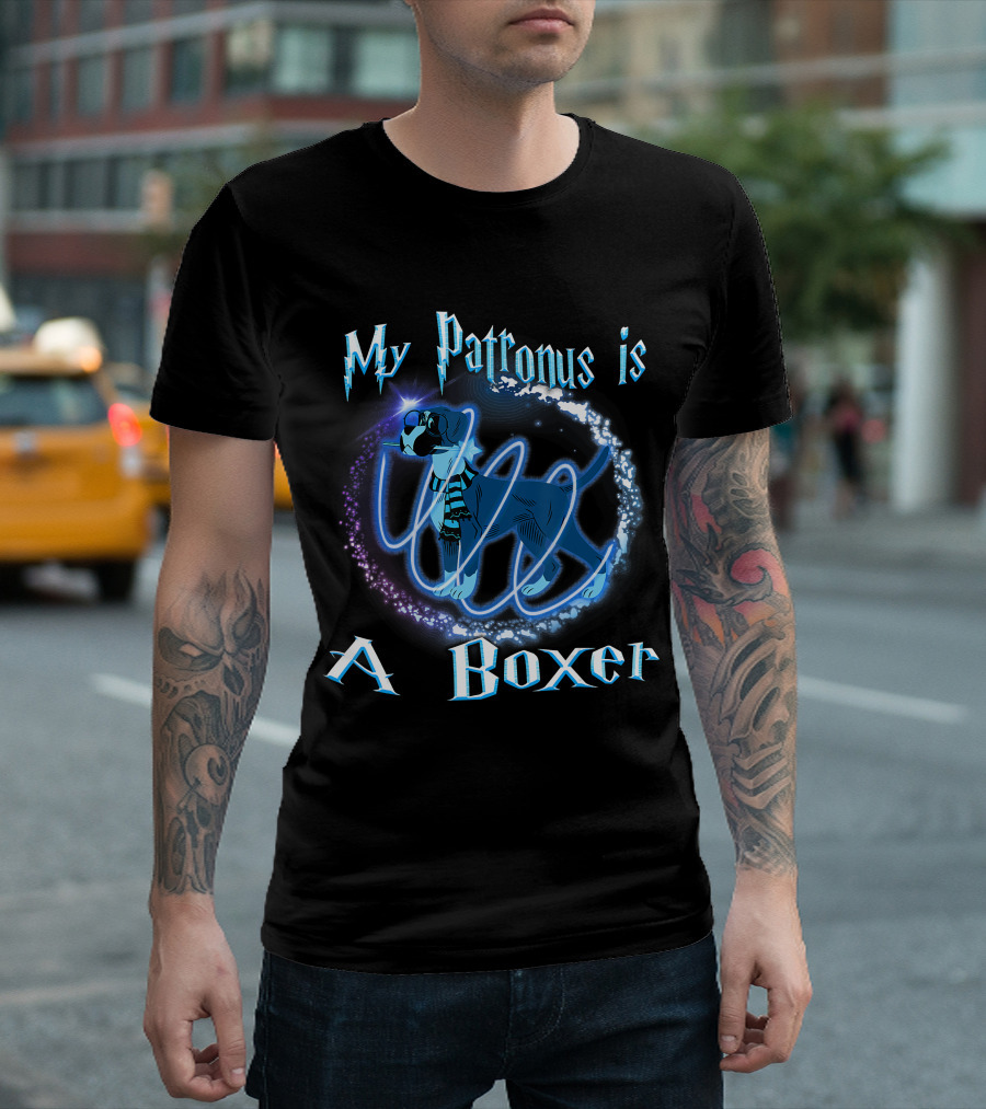 My Patronus Is a Magical Boxer Dog T-Shirt