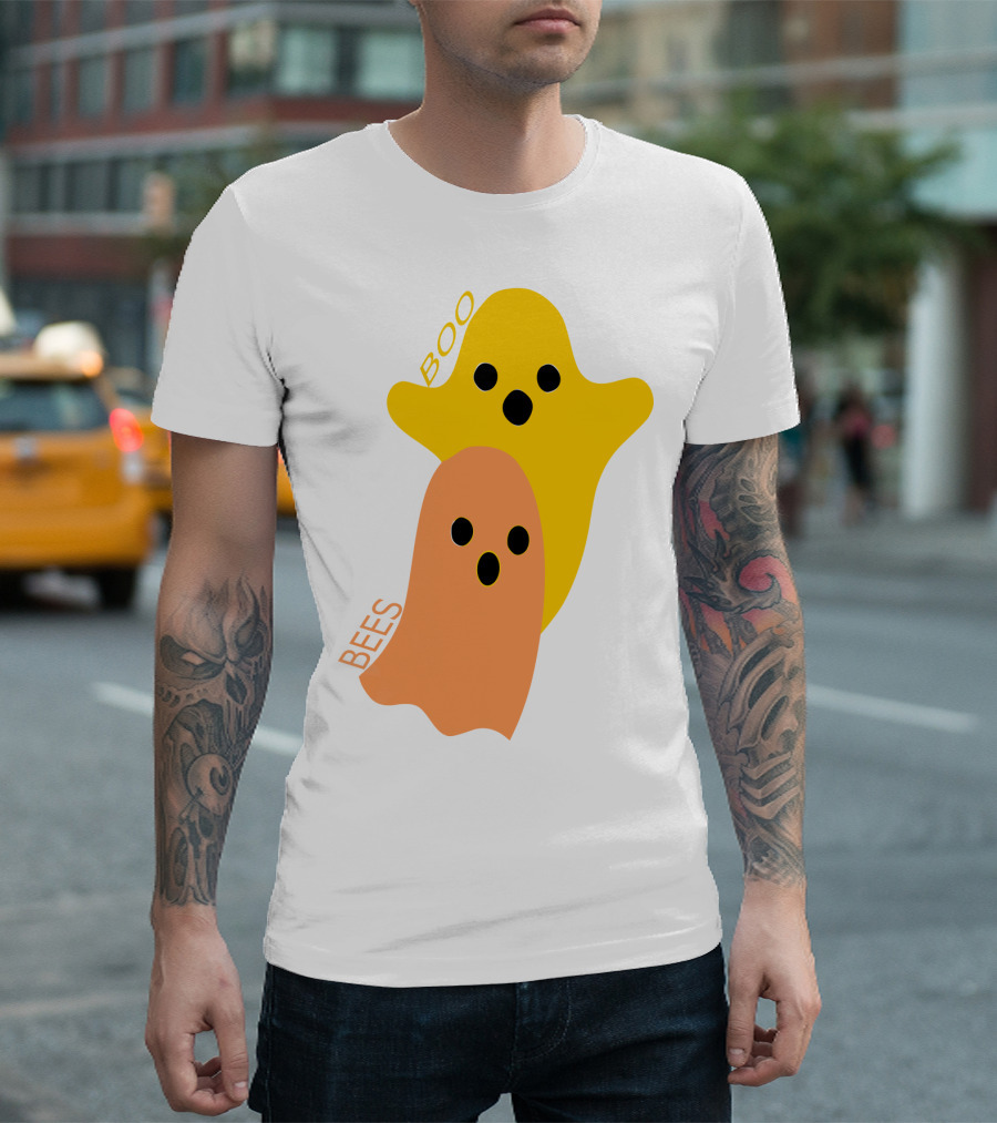 BOO BEES Ghosts Halloween T-Shirt
