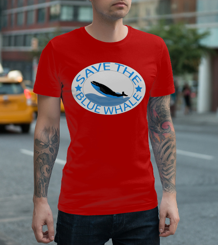 SAVE THE BLUE WHALE T-Shirt