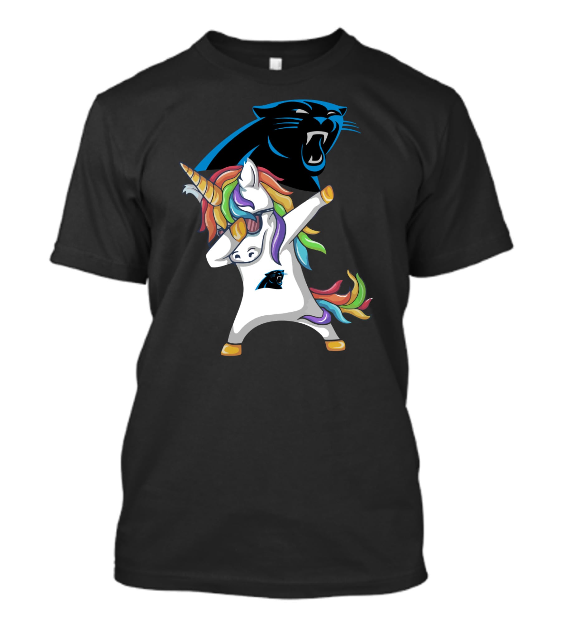 Carolina Panthers Dab Unicorn T-Shirt