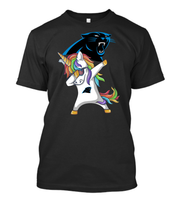 Carolina Panthers Dab Unicorn T-Shirt