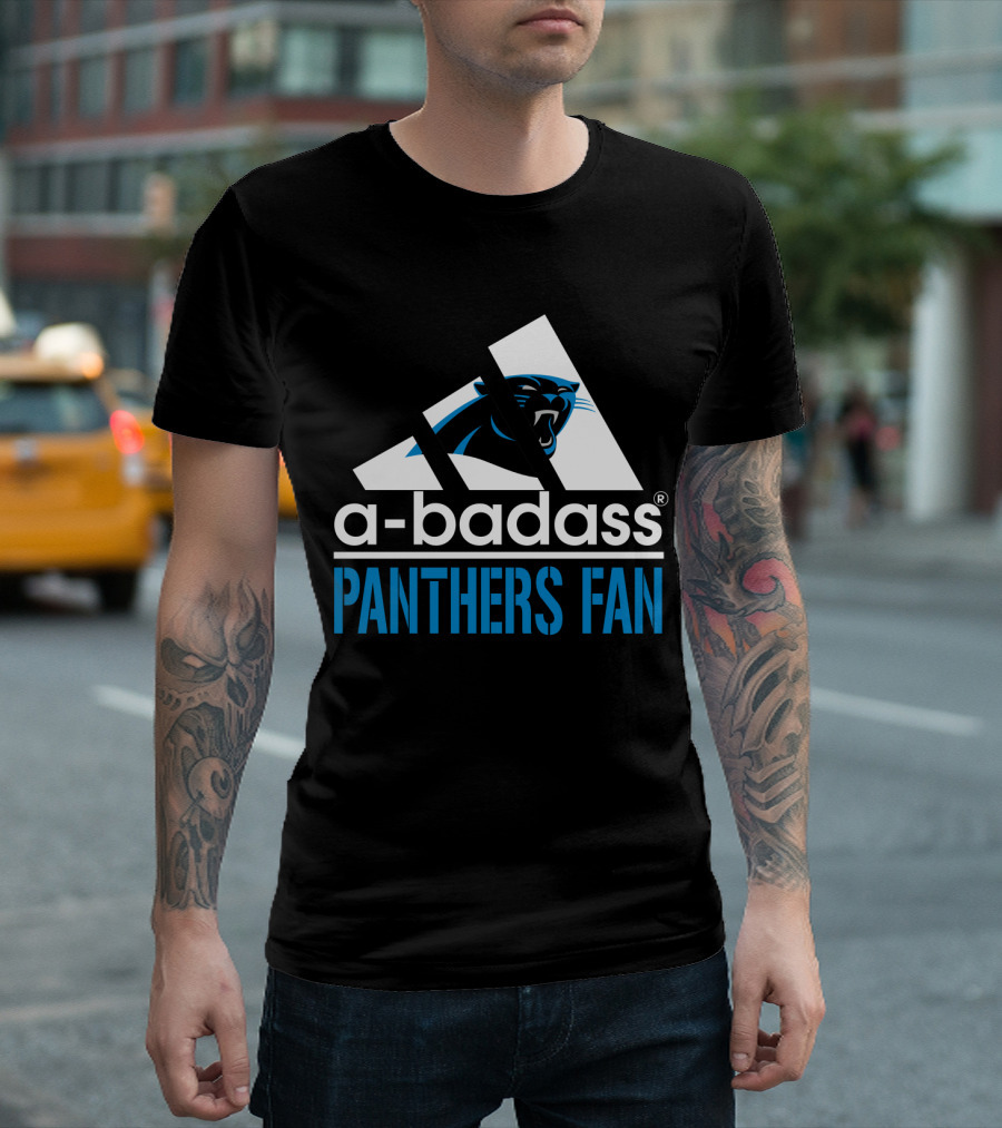A-Badass Panthers Fan T-Shirt