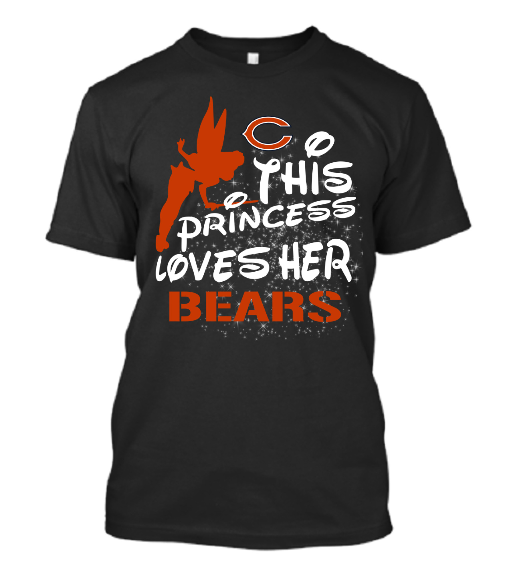 This Princess Loves Her Chicago Bears T-Shirt