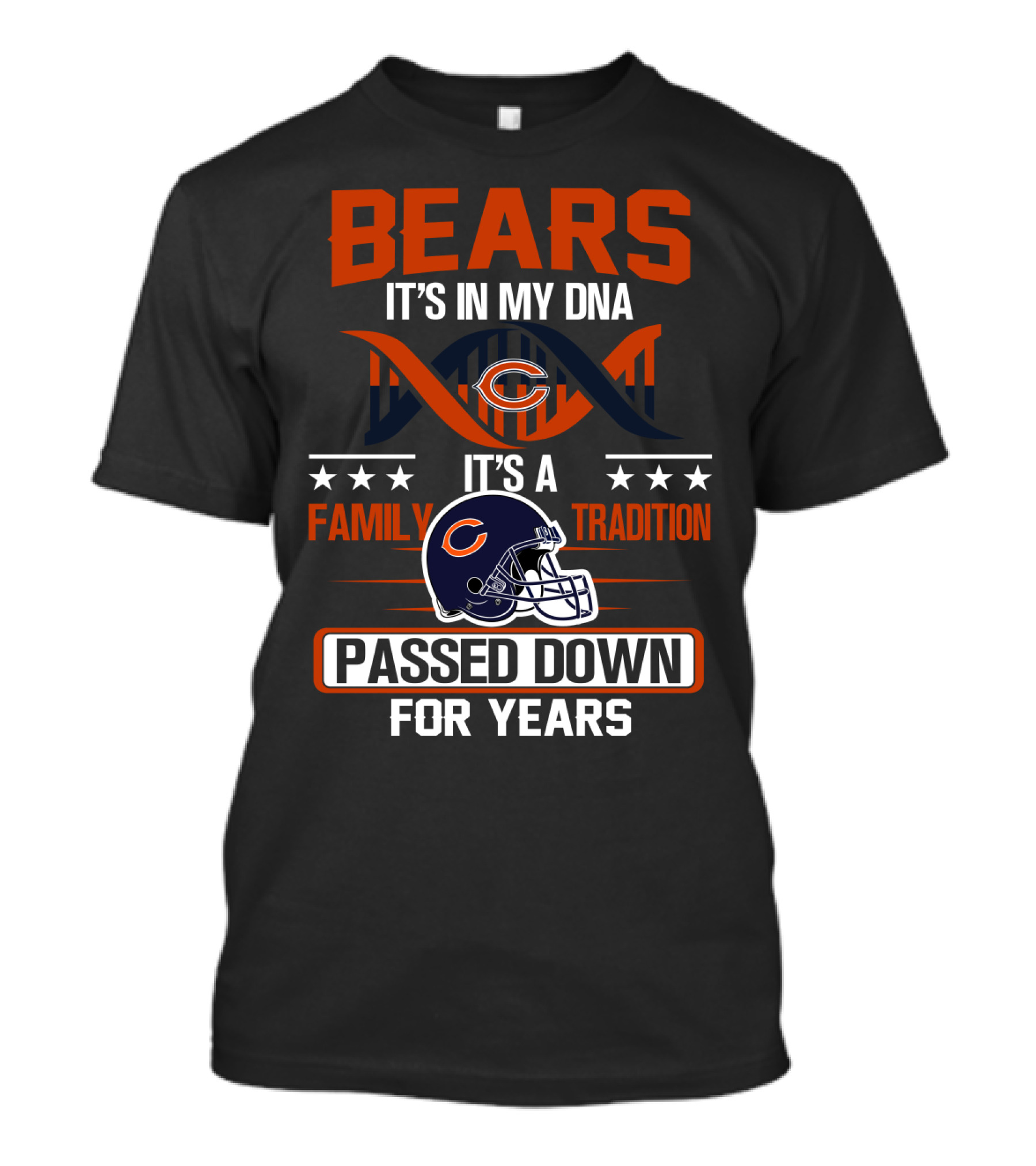 Bears It's In My Dna Family Tradition Passed Down For Years T-Shirt