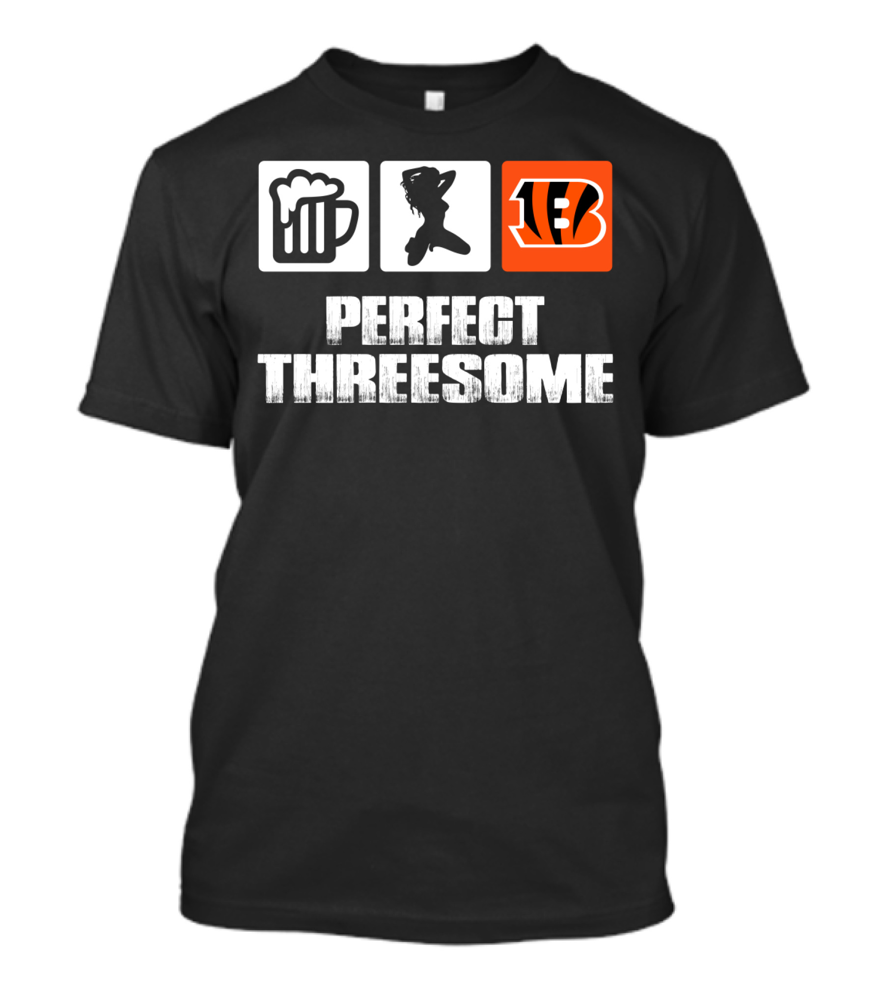 Beer Dance Cincinnati Bengals Perfect Threesome T-Shirt
