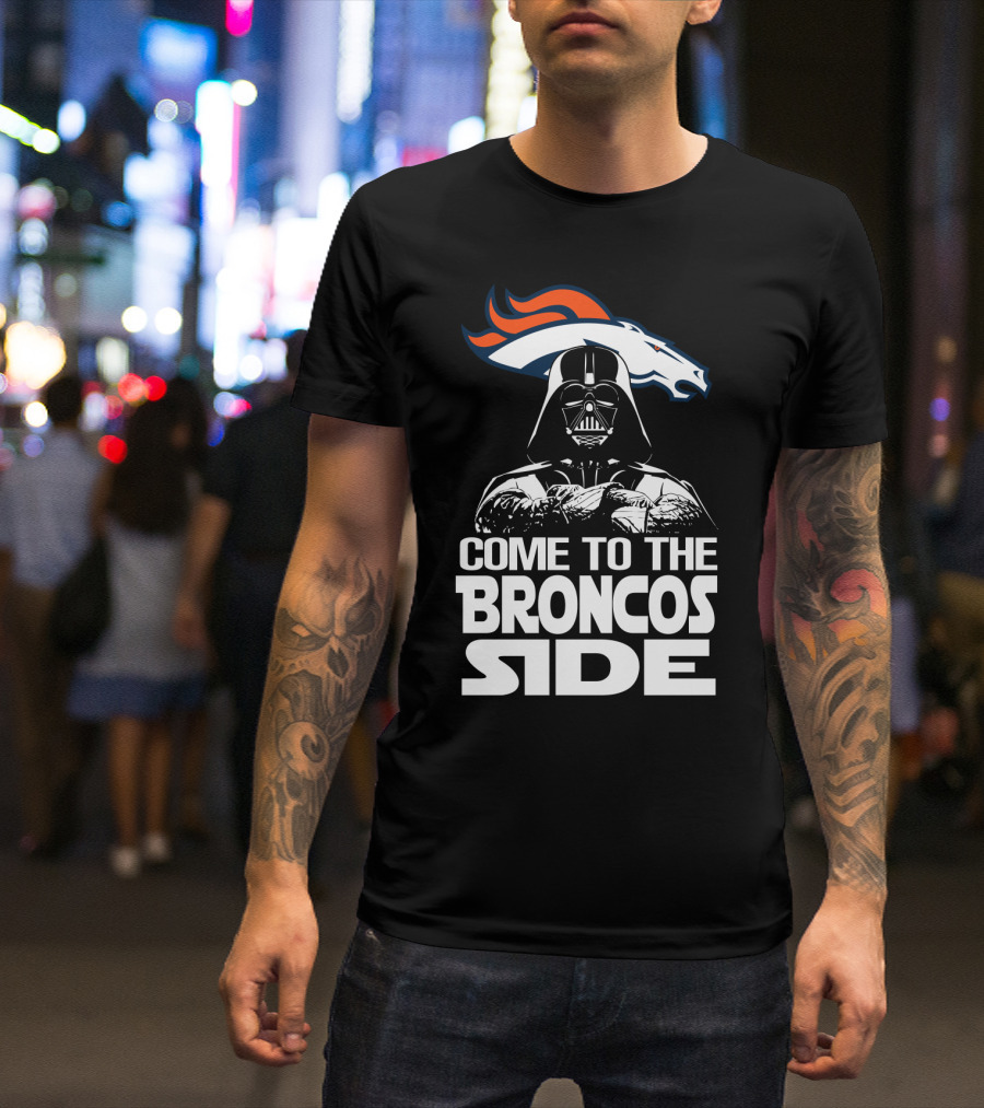 Come To The Broncos Side Denver Broncos T-Shirt