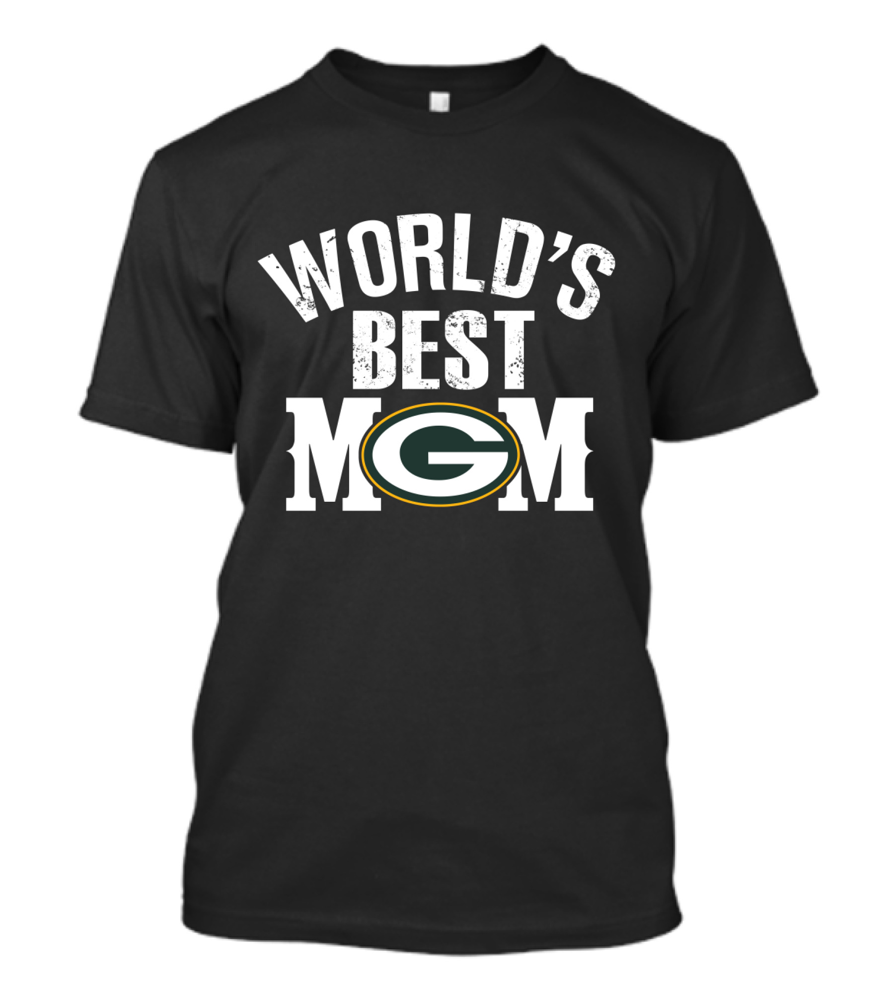 World's Best Mom Green Bay Packers T-Shirt