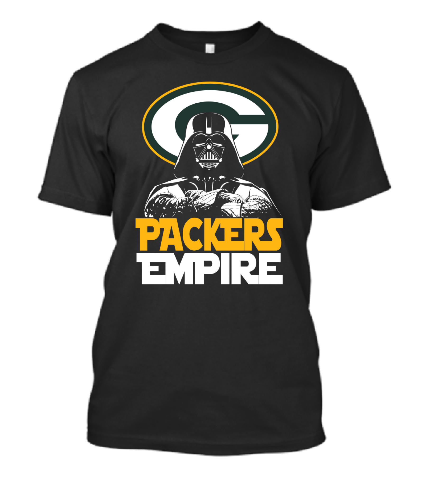 Packers Empire Green Bay Packers Darth Vader T-Shirt
