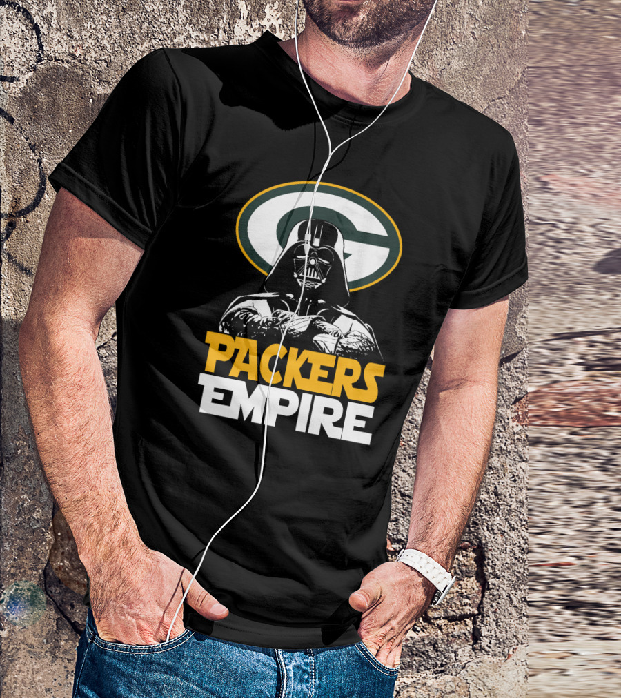 Packers Empire Green Bay Packers Darth Vader T-Shirt