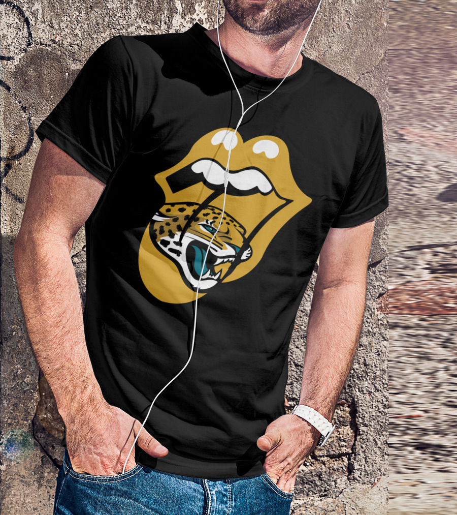 Jacksonville Jaguars Logo With Iconic Tongue T-Shirt