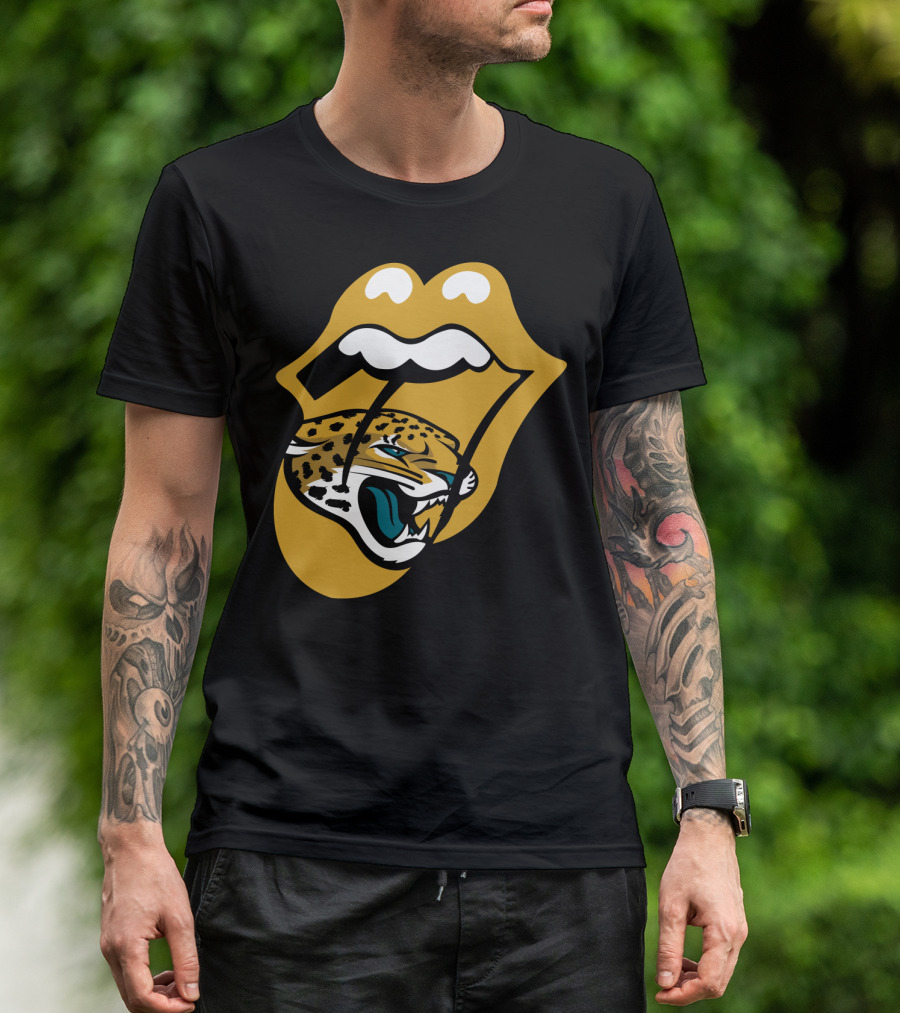 Jacksonville Jaguars Logo With Iconic Tongue T-Shirt