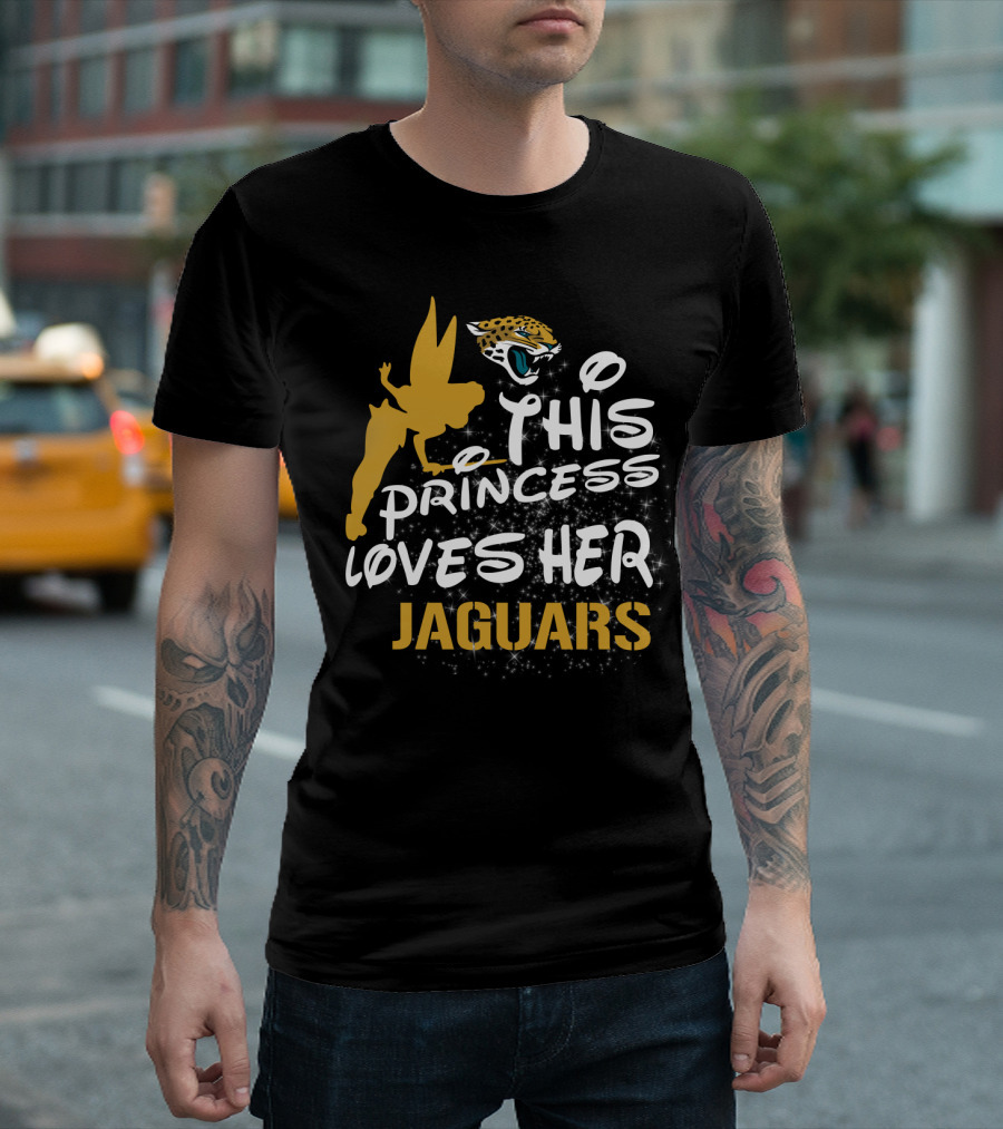 This Princess Loves Her Jacksonville Jaguars T-Shirt