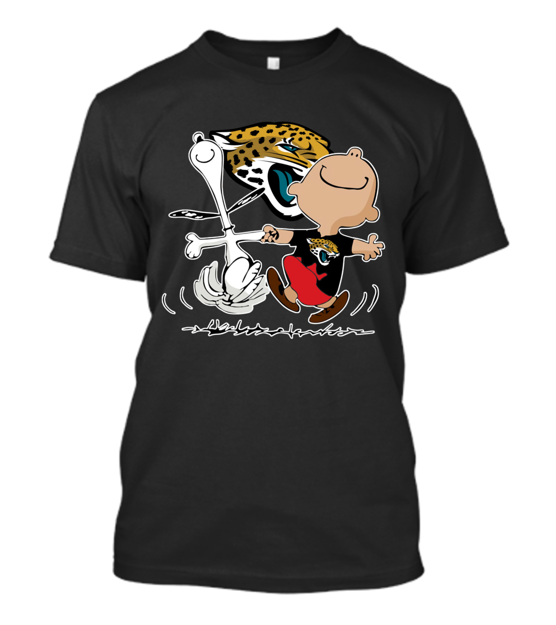 Jacksonville Jaguars Comic Dance Celebration T-Shirt