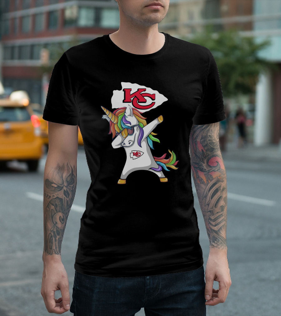 Kansas City Chiefs Unicorn Dab T-Shirt