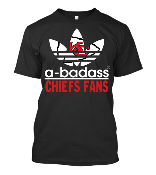 Kansas City Chiefs A-Badass Chiefs Fans Logo T-Shirt