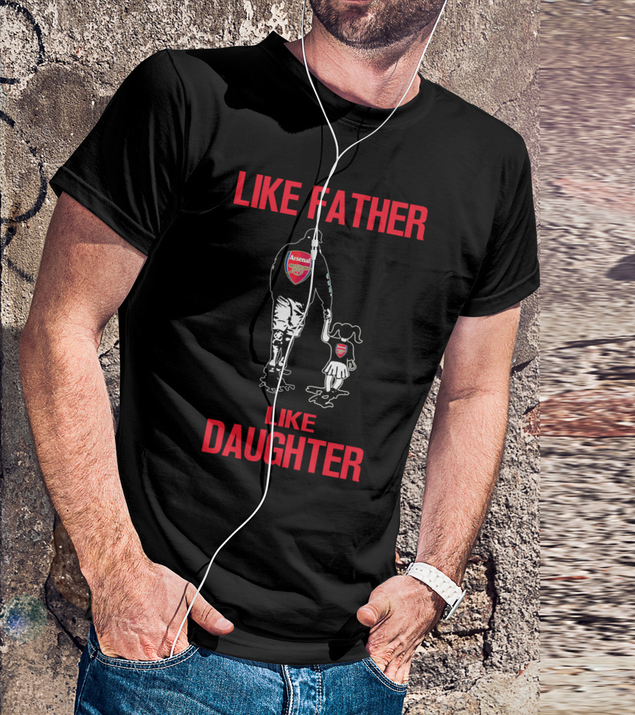 Like Father Like Daughter Arsenal T-Shirt