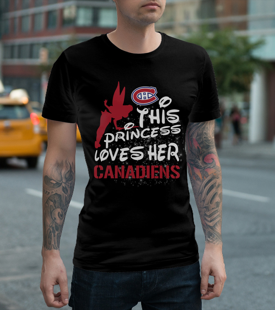 This Princess Loves Her Montreal Canadiens T-Shirt