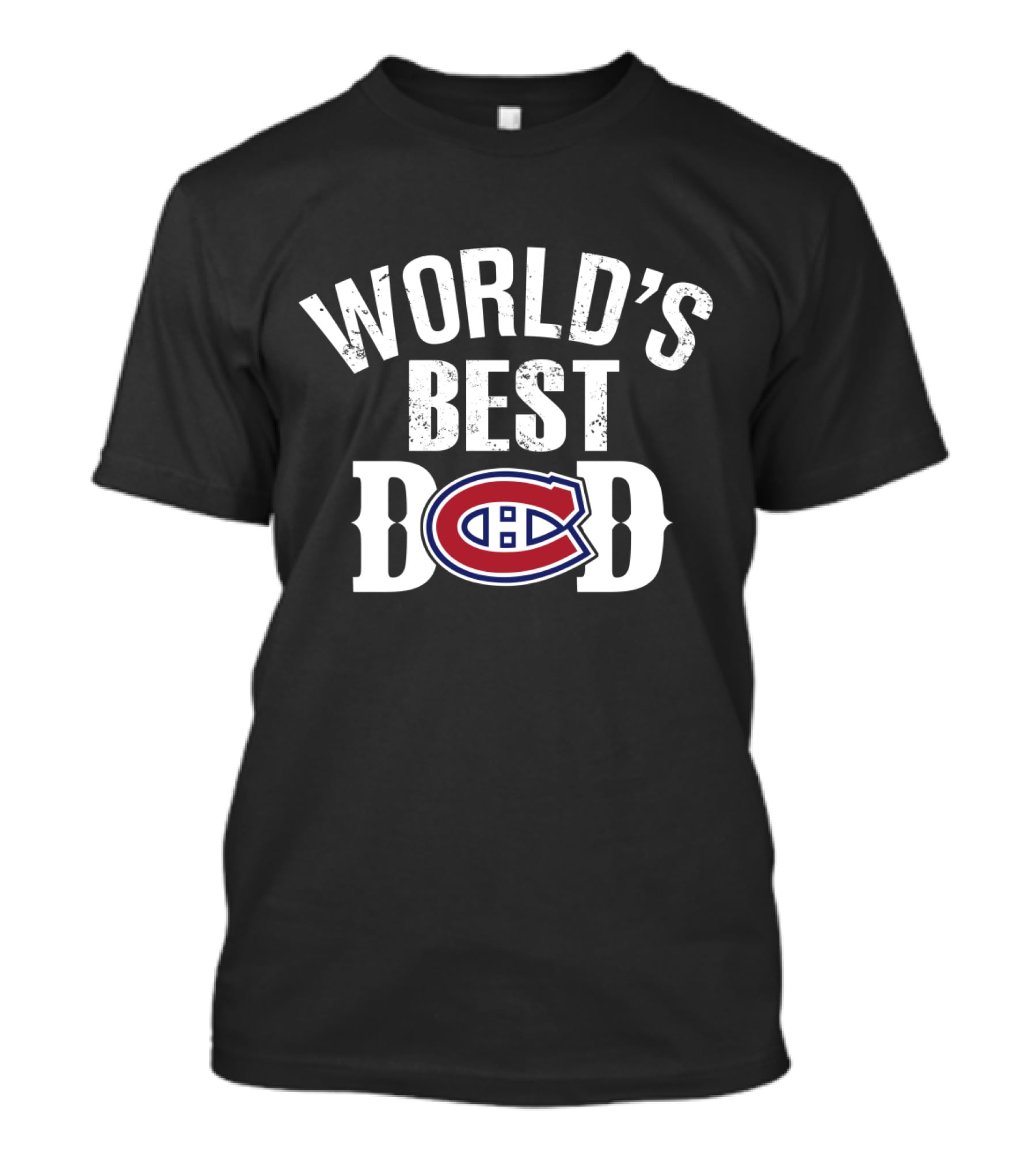World's Best Dad Montreal Canadiens T-Shirt