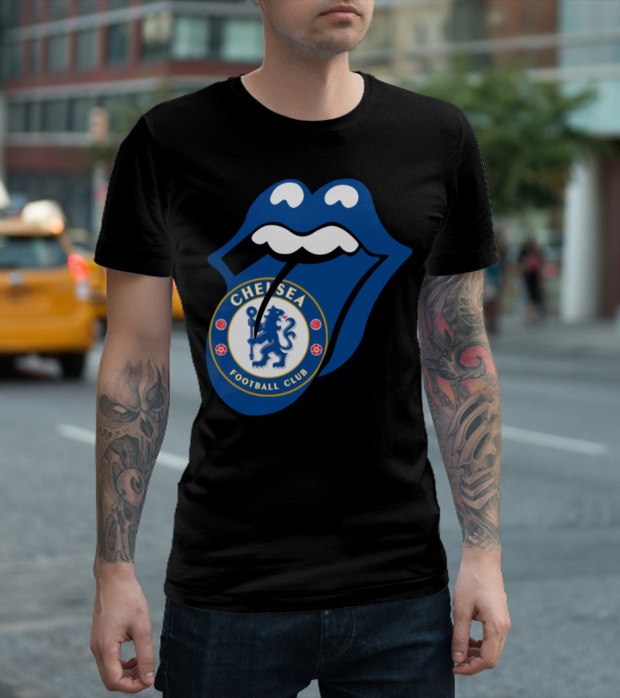 Chelsea Football Club Blue Tongue T-Shirt