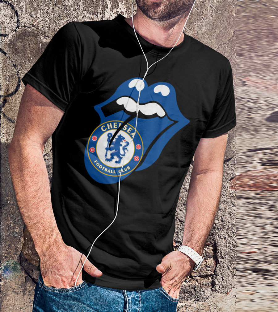 Chelsea Football Club Blue Tongue T-Shirt