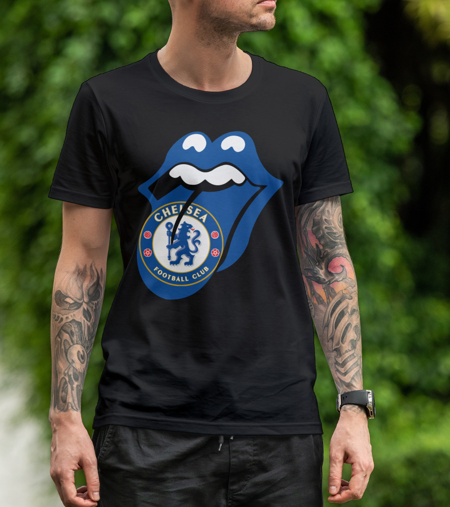 Chelsea Football Club Blue Tongue T-Shirt