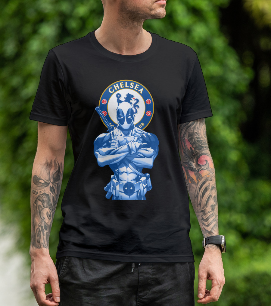 Chelsea Football Club Superhero Crossover T-Shirt