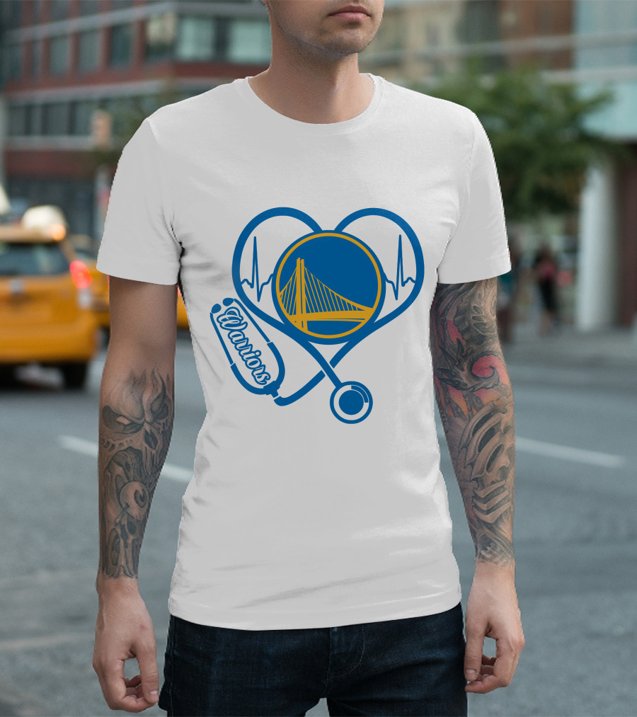 Nurse Heartbeat Golden State Warriors Love T-Shirt