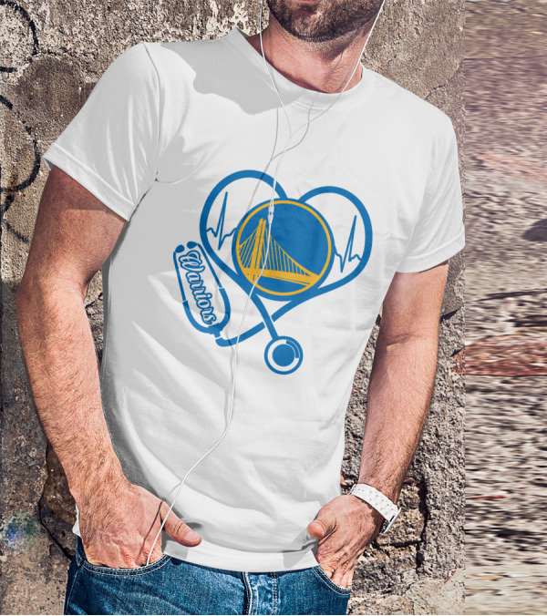 Nurse Heartbeat Golden State Warriors Love T-Shirt